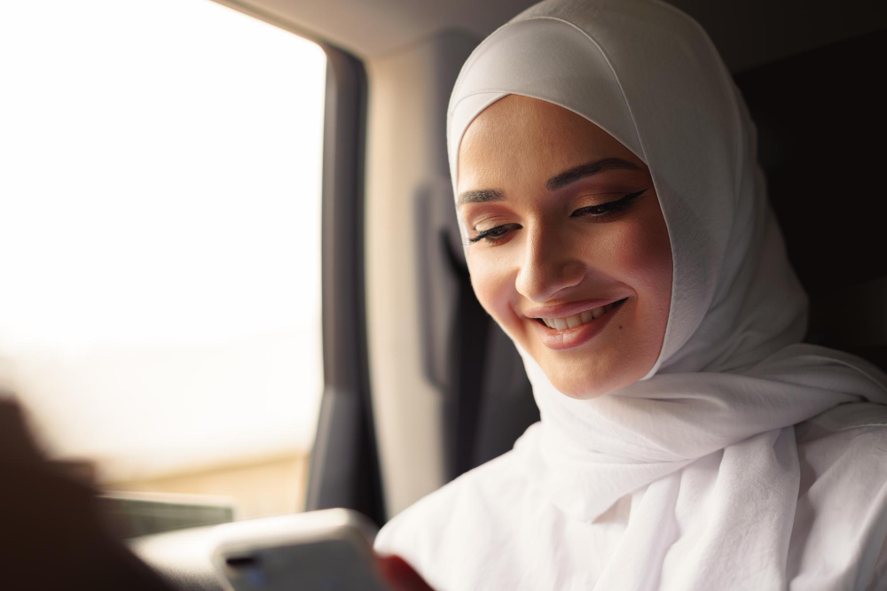 Entrepreneures musulmanes femme voilée